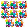 2 1/4" Bulk 144 Pc. Candy-Filled Bright Plastic Easter Eggs Image 1