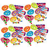 2 1/4" Bulk 144 Pc. Candy-Filled Bright Printed Plastic Easter Eggs Image 1