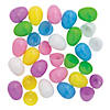 2 1/4" Bulk 144 Pc. Pastel Plastic Easter Eggs Image 1