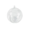 2 1/4" Bulk 96 Pc. DIY Clear Christmas Ball Ornaments Image 1