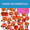 2 1/4" Bulk Toy-Filled Plastic Orange Jack-O&#8217;-Lanterns - 144 Pc. Image 1