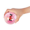 2 1/4" Christmas Character Glitter-Filled Water Bouncy Balls - 12 Pc. Image 1