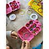 2 1/4" Diam. Neon Colors Plastic Pony Bead Bracelets - 24 Pc. Image 3