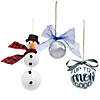 2 1/4" DIY Clear Christmas Ball Ornaments  - 12 Pc. Image 5