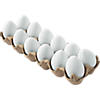 2 1/4" DIY Plastic Easter Eggs with Carton - 12 Pc. Image 1