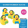2 1/4" Gamer Vinyl Rubber Ducks with Controllers & Headsets - 12 Pc. Image 2