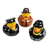 2 1/4" Law Enforcement Police, S.W.A.T. & State Trooper Rubber Ducks - 12 Pc. Image 1