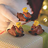 2 1/4" Mini Dashing Reindeer Plastic Pull-Back Toys - 12 Pc. Image 1