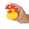 2 1/4" Multicolor Mushroom-Themed Rubber Ducks &amp;#8211; 12 Pc.  Image 2