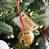 2 1/4" Religious Believe Christmas Bell Metal Ornaments with Card - 12 Pc. Image 1