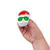 2 1/4" x 2 1/2" Christmas Santa, Snowman & Reindeer  Slow-Rising Foam Stress Toys - 12 Pc. Image 1