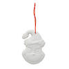 2 1/4" x 3" DIY Ceramic Dr. Seuss&#8482; The Grinch Ornaments - 12 Pc. Image 1