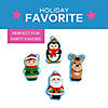 2 1/4" x 4" Bulk 50 Pc. Stuffed Christmas Character Assortment Image 1