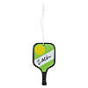 2 1/4" x 4" Write-A-Name Pickleball Paddle Ornaments - 12 Pc. Image 1