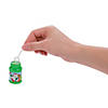 2" 1 oz. Mini Holiday Plastic Bubble Bottles with Wand - 24 Pc. Image 1