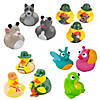 2" - 2 1/2" Bulk 48 Pc. Great Outdoors Characters Rubber Duck Assortment Image 1