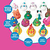 2" - 2 1/2" Bulk 48 Pc. Magical Characters Rubber Ducks Assortment Image 1