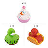 2&quot; - 2 1/2&quot; Colorful Food Rubber Duck Assortment - 36 Pc. Image 1