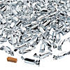 2" 2 lbs. Silver Foil-Wrapped Caramel Candy Assortment - 189 Pc. Image 1