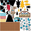 2 3/4" - 4" Adventure Cardstock Bulletin Board Set - 284 Pc. Image 1