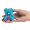 2 3/4" Bright Multicolored Light-Up Vinyl Bears with Hearts - 12 Pc. Image 2
