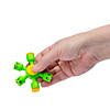 2 3/4" Brightly Colored Two Direction Weighted Plastic Fidget Spinners - 12 Pc. Image 1