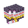 2 3/4" Bulk 30 Pc. Purple Washable Clear-Dry Glue Stick Classpack Image 1