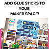 2 3/4" Bulk 90 Pc. Safe & Non-Toxic Washable Glue Stick Pack Image 2