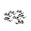 2 3/4" DIY Design Your Own White Metal Race Car Toys - 30 Pc. Image 1