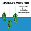 2 3/4&quot; Legend of the Pickle Glass Christmas Ornaments with Card for 12 Image 3