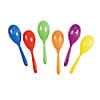 2 3/4" Mini Bright Color Plastic Maracas - 12 Pc. Image 1