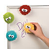2 3/4&quot; Mini Plush Googly Eye Primary Color Dry Erase Board Erasers - 12 Pc. Image 1