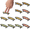 2 3/4" Mini SpongeBob SquarePants&amp;#8482; Character Plastic Finger Deck Longboards &amp;#8211; 12 Pc.  Image 1