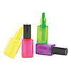 2 3/4" Nail Polish-Shaped Bright Plastic Highlighters - 12 Pc. Image 1