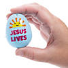 2 3/4" Religious Bubble Bottle-Filled Plastic Easter Eggs - 24 Pc. Image 1