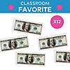 2 3/4" x 1 1/4" Realistic $100 Bill Rubber Erasers - 12 Pc. Image 2