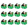 2 3/4" x 2 1/4" Green Dumpster Plastic Pull-Back Rat Racers &amp;#8211; 12 Pc. Image 1