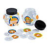 2 3/4" x 2 3/4" Fall Blessings Plastic Jar Craft Kit &amp;#8211; Makes 12 Image 1