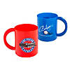 2 3/4" x 3" 8 oz. The Polar Express&#8482; Reusable BPA-Free Plastic Mugs - 12 Pc. Image 1