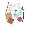 2 3/4" x 3" S&#8217;More Angel Christmas Ornament Craft Kit - Makes 12 Image 1