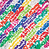 2 3/4" x 36" Bulk 100 Pc. Solid Color Bulk Plastic Lei Assortment Image 1