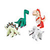 2 3/4" x 4 1/4" Bulk 48 Pc. Color Your Own Mini Dinosaur Characters Image 1