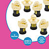 2 3/4" x 4" Black & Gold Plastic Quacktastic Award Trophies - 12 Pc. Image 1