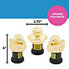 2 3/4" x 4" Black & Gold Plastic Quacktastic Award Trophies - 12 Pc. Image 2