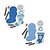 2 3/4" x 5" Winter Snowman Stocking Christmas Ornament Craft Kit - Makes 12 Image 1