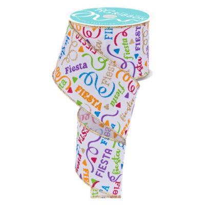 2.5" Fiesta Ribbon: Multi (10 Yards) Image 1