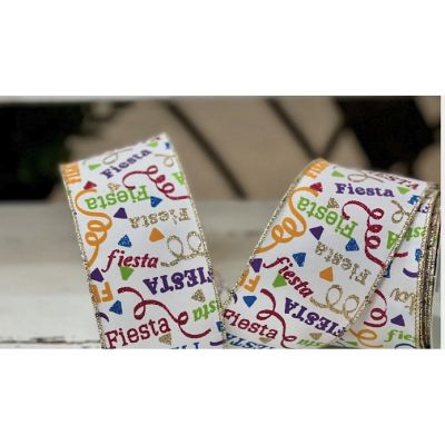 2.5" Fiesta Ribbon: Multi (10 Yards) Image 1