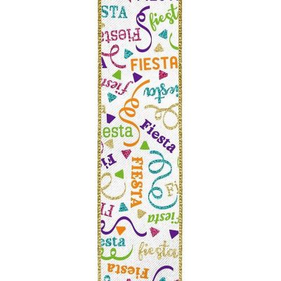 2.5" Fiesta Ribbon: Multi (10 Yards) Image 2