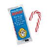 2" 7 oz. Mini Happy Birthday Jesus Classic Peppermint Candy Canes - 40 Pc. Image 1