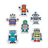 2" Assorted Robot Character Rubber Erasers - 24 Pc. Image 1